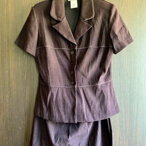 DBY 2-Piece Blazer Suit and Skirt Set